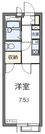 レオパレスフォーティーン扇の物件間取画像